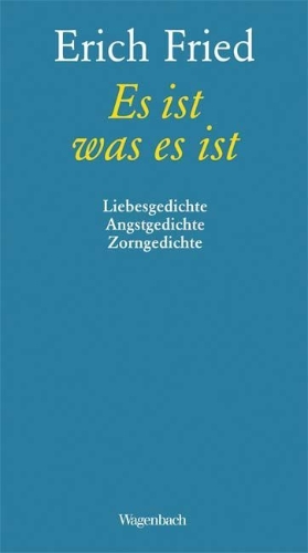 Buchcover und Innenansicht für das Buch: Es ist was es ist