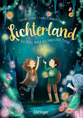Buchcover und Innenansicht für das Buch: Lichterland 2. Die Reise durch die magischen Berge