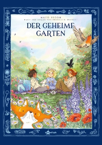 Buchcover und Innenansicht für das Buch: Der geheime Garten