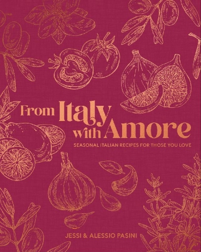 Buchcover und Innenansicht für das Buch: From Italy with Amore