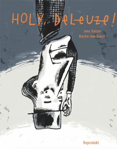 Buchcover und Innenansicht für das Buch: Holy, Deleuze!
