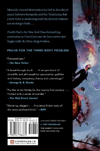 Buchcover und Innenansicht für das Buch: Death's End