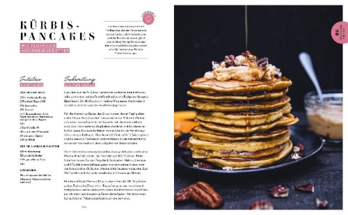 Buchcover und Innenansicht für das Buch: Cosy Kitchen - Deftig vegetarisch