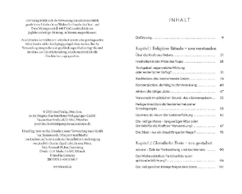 Buchcover und Innenansicht für das Buch: Im Grunde Gott