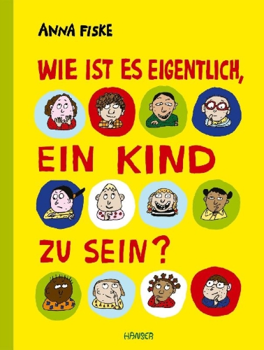 Buchcover und Innenansicht für das Buch: Hvordan er det å være barn?