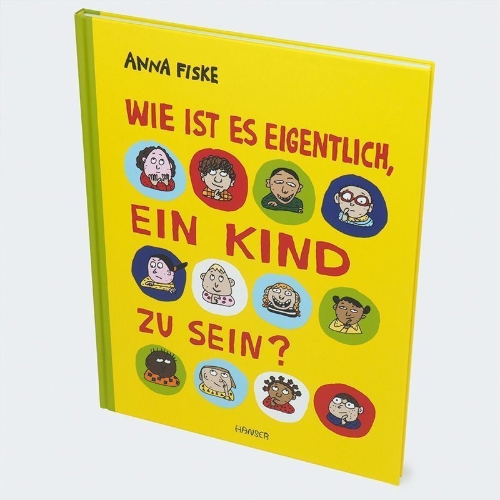 Buchcover und Innenansicht für das Buch: Hvordan er det å være barn?