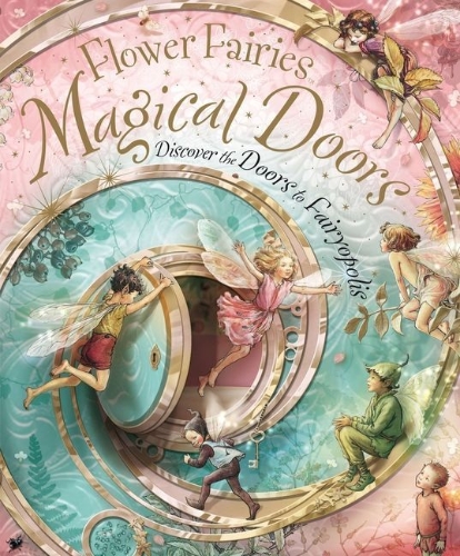 Buchcover und Innenansicht für das Buch: Flower Fairies Magical Doors