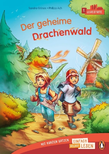 Buchcover und Innenansicht für das Buch: Der geheime Drachenwald