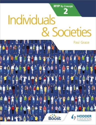 Buchcover und Innenansicht für das Buch: Individuals and Societies for the IB MYP 2