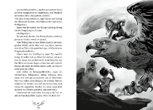 Buchcover und Innenansicht für das Buch: Eagle Rider 2. Erkenne, wer du bist