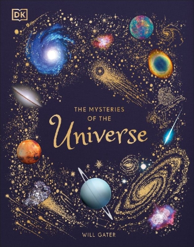 Buchcover und Innenansicht für das Buch: The Mysteries of the Universe