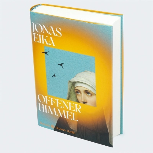 Buchcover und Innenansicht für das Buch: Åben himmel