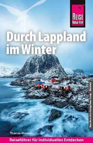 Buchcover und Innenansicht für das Buch: Reise Know-How Reiseführer Durch Lappland im Winter