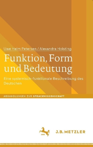 Buchcover und Innenansicht für das Buch: Funktion, Form und Bedeutung