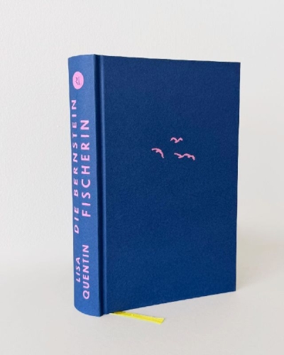 Buchcover und Innenansicht für das Buch: Die Bernsteinfischerin
