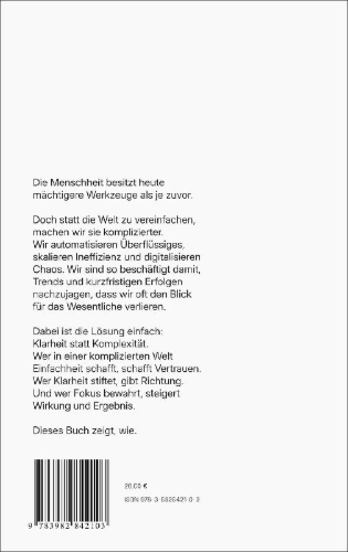 Buchcover und Innenansicht für das Buch: Einfach machen