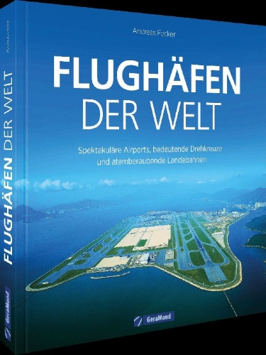 Buchcover und Innenansicht für das Buch: Flughäfen der Welt