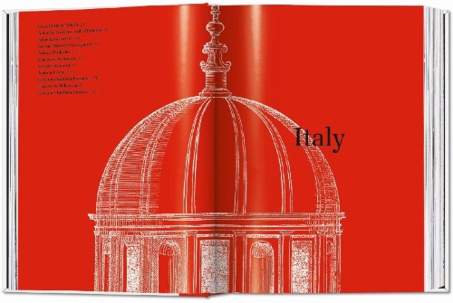 Buchcover und Innenansicht für das Buch: Architectural Theory. Pioneering Texts on Architecture from the Renaissance to Today