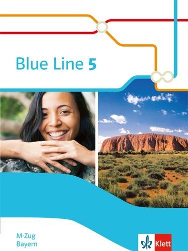Buchcover und Innenansicht für das Buch: Blue Line 5 M-Zug. Schülerbuch (Hardcover) Klasse 9.  Ausgabe Bayern