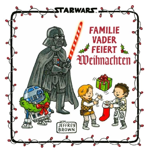 Buchcover und Innenansicht für das Buch: Star Wars: A Vader Family Sithmas