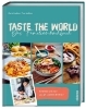 Buchcover und Innenansicht für das Buch: Taste the World Das Familienkochbuch