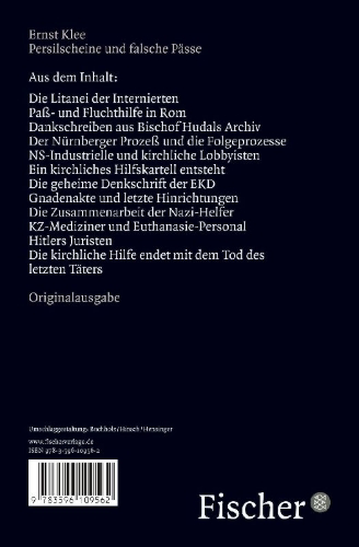 Buchcover und Innenansicht für das Buch: Persilscheine und falsche Pässe