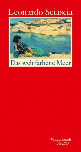 Buchcover und Innenansicht für das Buch: Il mare colore del vino