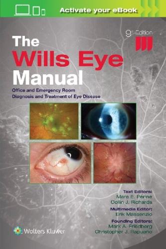 Buchcover und Innenansicht für das Buch: The Wills Eye Manual: Print + eBook with Multimedia
