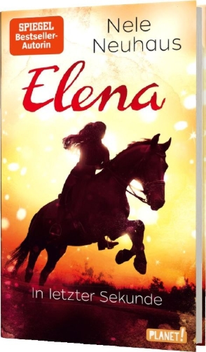 Buchcover und Innenansicht für das Buch: Elena - Ein Leben für Pferde 7: In letzter Sekunde