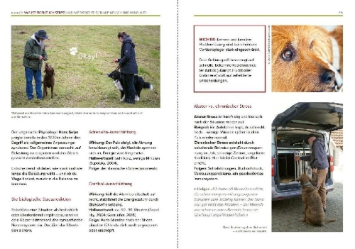 Buchcover und Innenansicht für das Buch: Hundeerziehung mit Holger Schüler Ohne Stress zu einer guten Beziehung