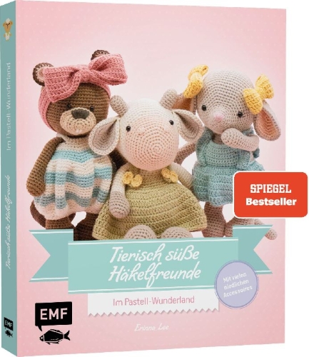 Buchcover und Innenansicht für das Buch: Amigurumi Treasures 2
