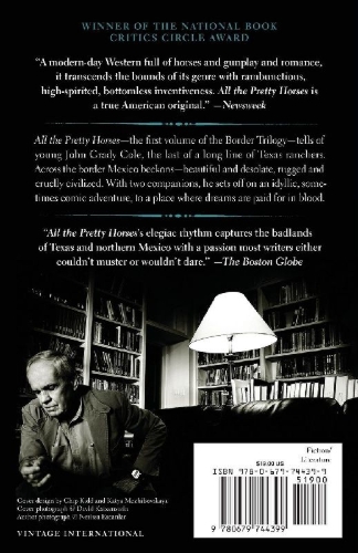 Buchcover und Innenansicht für das Buch: All the Pretty Horses