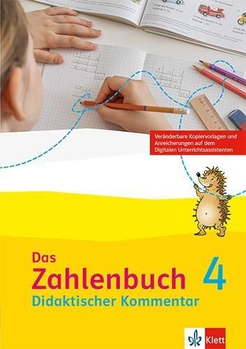 Buchcover und Innenansicht für das Buch: Das Zahlenbuch 4. Didaktischer Kommentar Klasse 4