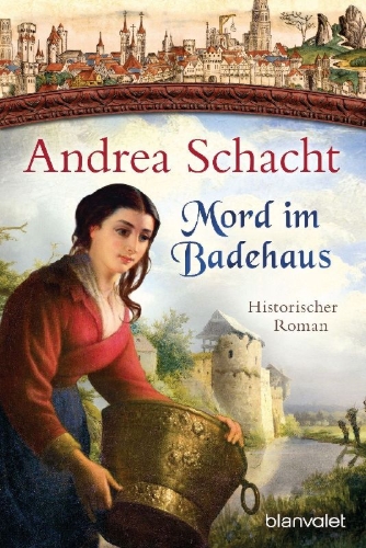 Buchcover und Innenansicht für das Buch: Mord im Badehaus