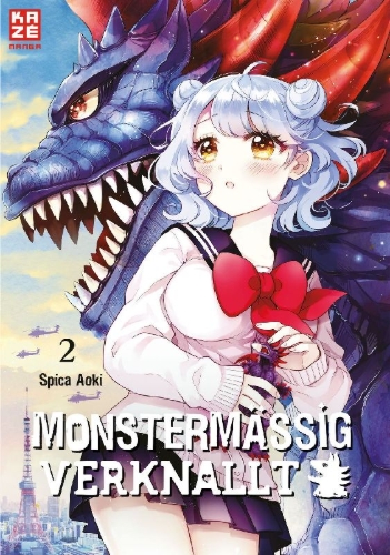 Buchcover und Innenansicht für das Buch: Monstermäßig verknallt - Band 2