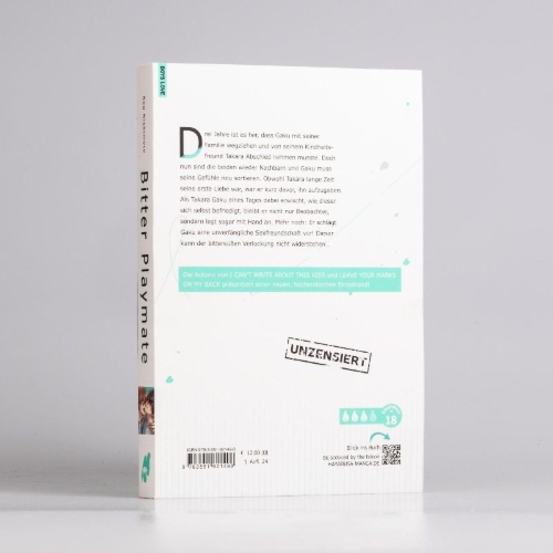 Buchcover und Innenansicht für das Buch: Bitter Playmate