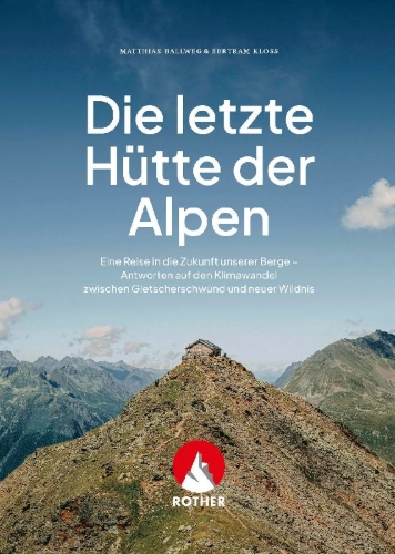 Buchcover und Innenansicht für das Buch: Die letzte Hütte der Alpen