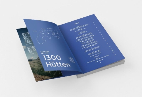 Buchcover und Innenansicht für das Buch: Die letzte Hütte der Alpen