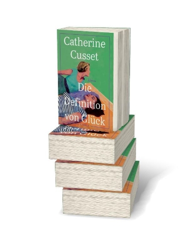 Buchcover und Innenansicht für das Buch: La définition du bonheur