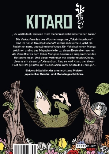 Buchcover und Innenansicht für das Buch: Kitaro 8