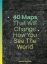 Buchcover und Innenansicht für das Buch: 40 Maps That Will Change How You See the World