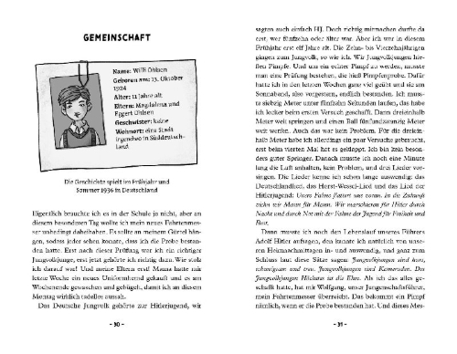 Buchcover und Innenansicht für das Buch: Kinder unterm Hakenkreuz - Wie wir den Nationalsozialismus erlebten
