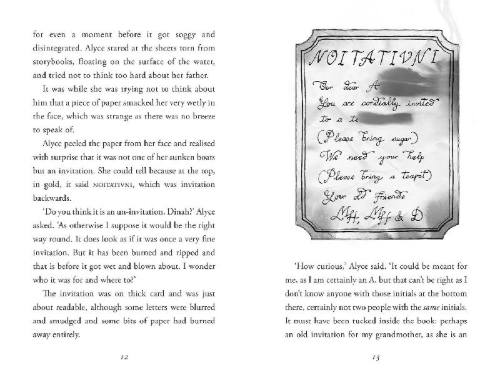 Buchcover und Innenansicht für das Buch: Alice With a Why
