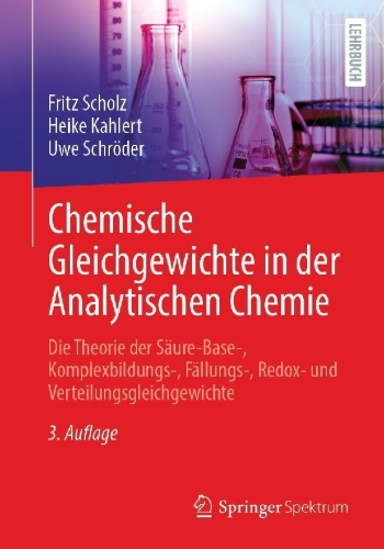 Buchcover und Innenansicht für das Buch: Chemische Gleichgewichte in der Analytischen Chemie
