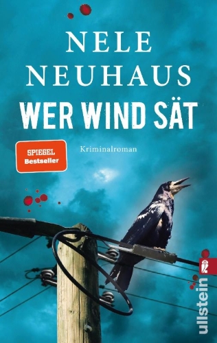 Buchcover und Innenansicht für das Buch: Wer Wind sät