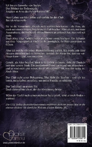 Buchcover und Innenansicht für das Buch: Fallen Ravens MC: Baja