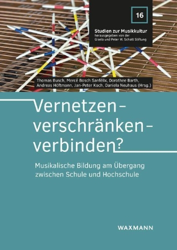 Buchcover und Innenansicht für das Buch: Vernetzen - verschränken - verbinden?