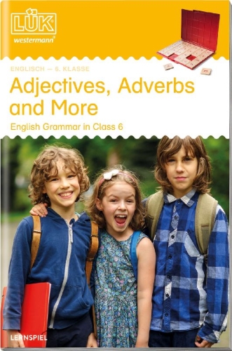 Buchcover und Innenansicht für das Buch: LÜK. English Grammar. 6. Klasse - Englisch: Adjectives, Adverbs and More
