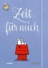 Buchcover und Innenansicht für das Buch: Peanuts Geschenkbuch: Zeit für mich