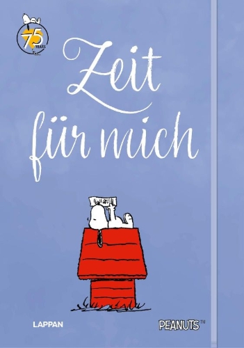 Buchcover und Innenansicht für das Buch: Peanuts Geschenkbuch: Zeit für mich